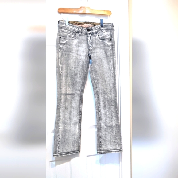 Stella McCartney Sustainable, Ethically Made Low Rise Flared Jeans, 26. - Picture 3 of 12
